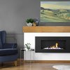 Ekena Millwork Sandblasted Faux Wood Fireplace Mantel, Aged Ash, 4"H x 4"D x 60"W MANUSD04X04X60ES